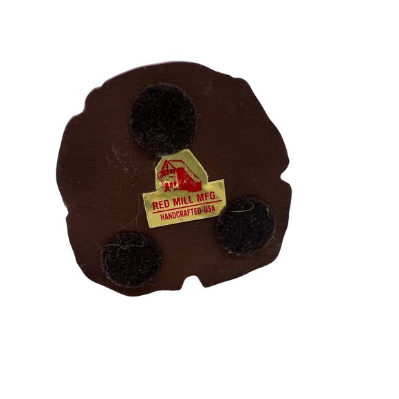 Vintage Red Mill Mfg Pecan Shell Resin Eagle Figurine Handcrafted USA 7″ - Picture 6 of 6